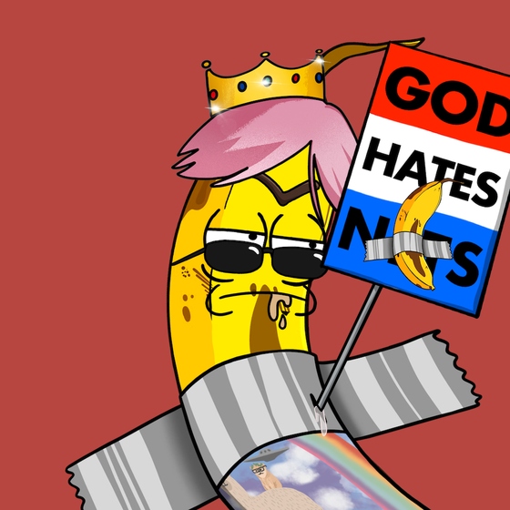 God Hates Banana NFTees #479