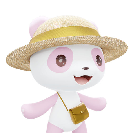 3D LEELEE-Straw hat-Pink-#20019