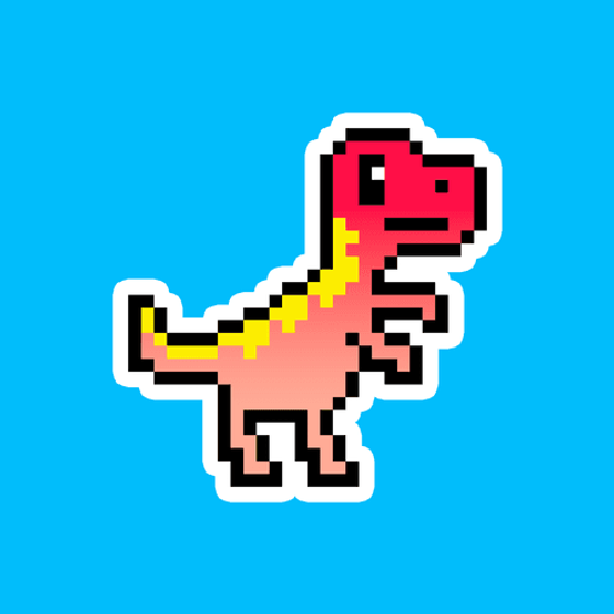 PixelSaurus Rex #0435