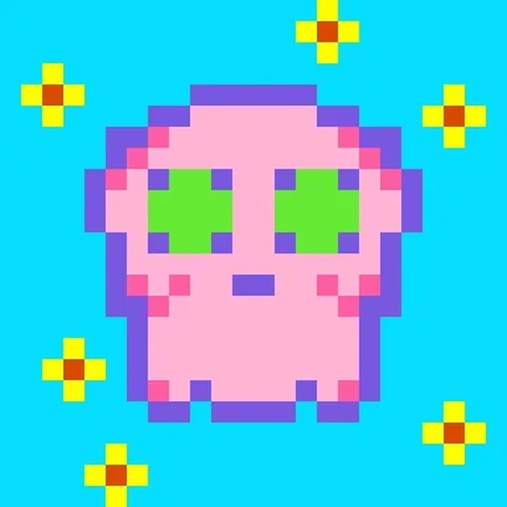 Kawaii SKULL #8978