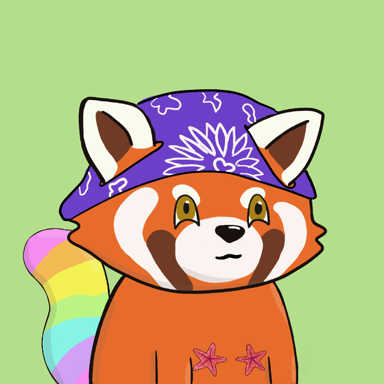 Okay Red Panda #9948