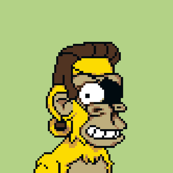 Pixel Simp Ape YC #7120