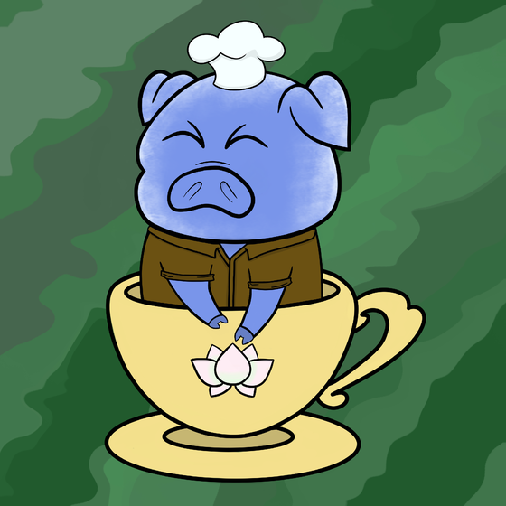 Lucky Teacup Piggy Club #2819