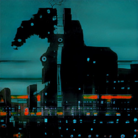 cyber punk city