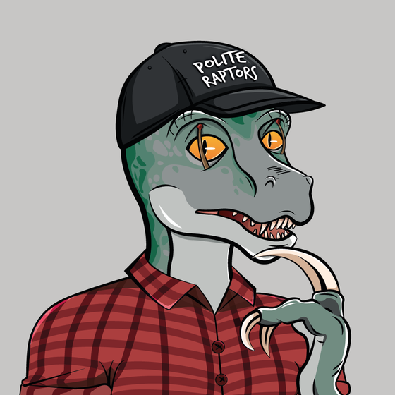 Polite Raptor #2519