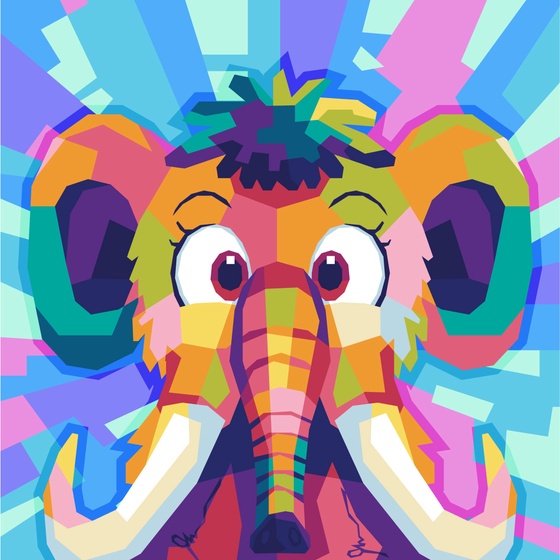 Methodical Mammoth Hologram (Iconics 1/1)
