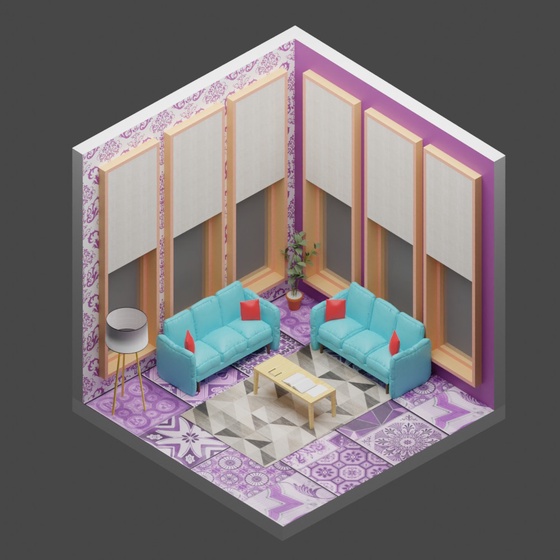 3D Room #3673