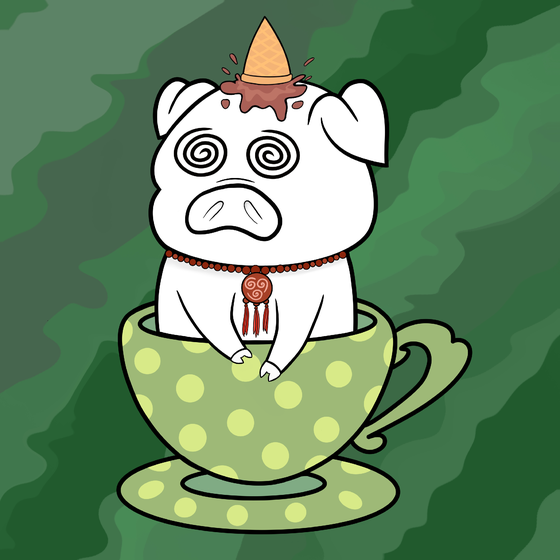 Lucky Teacup Piggy Club #2377