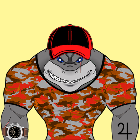 Space Sharks Yacht Club #808
