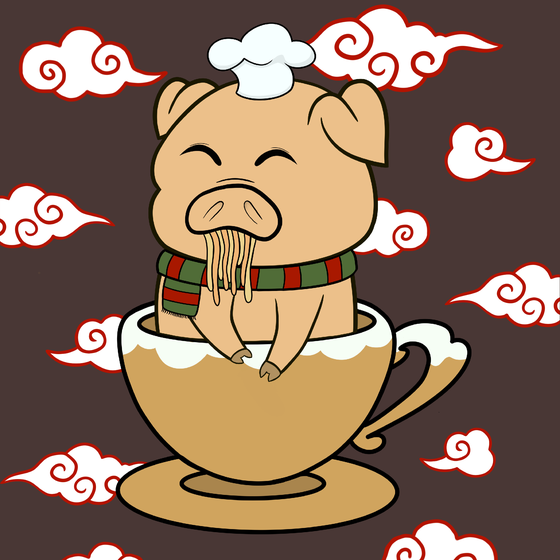 Lucky Teacup Piggy Club #239