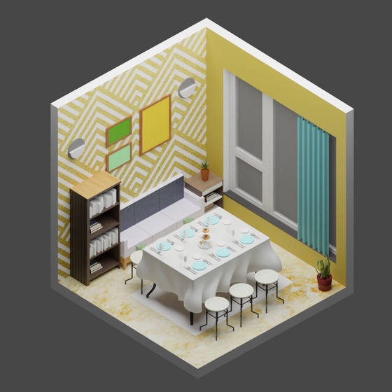 3D Room #3974