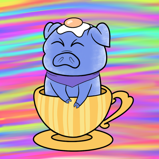 Lucky Teacup Piggy Club #1634