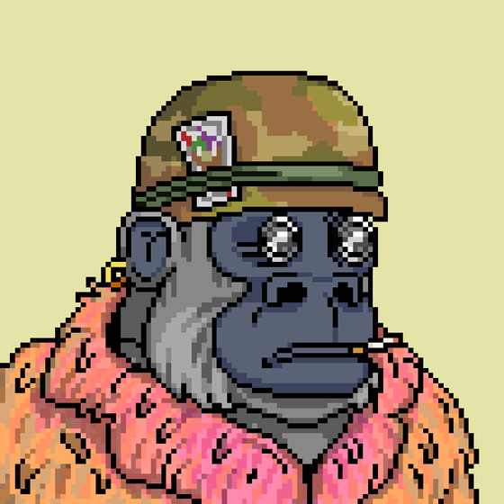 Bored Gorilla Yacht Club #7571