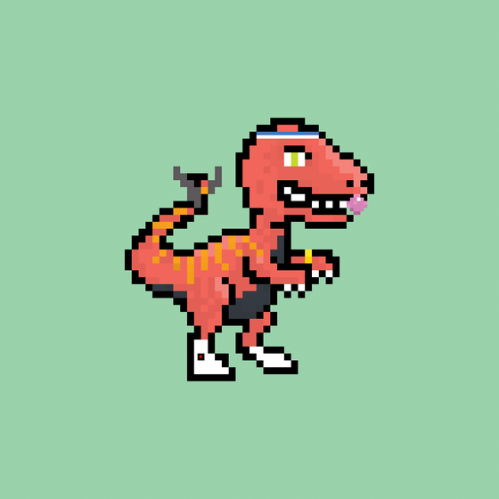 Pixel Rex #2092