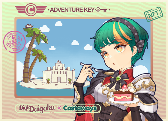 DigiDaigaku Genesis Adventure Key Castaways #1919 - Anya