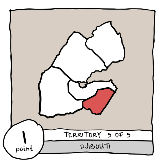 Territory 5/5 - Djibouti (Ali Sabieh Region)