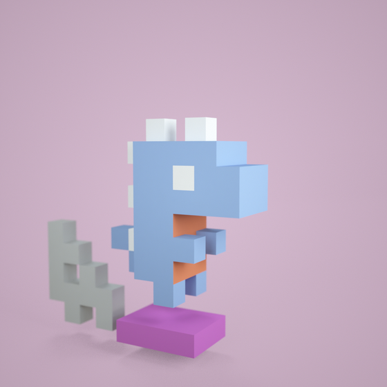 3D tiny dino #0339