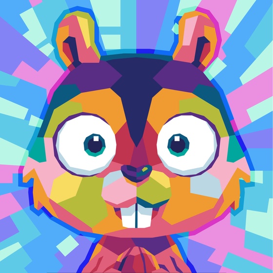 Cheerful Chipmunk Hologram (Iconics 1/1)