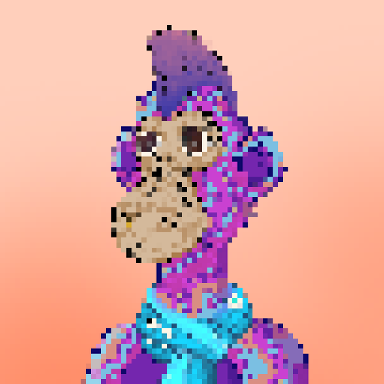 Trippin' Pixel Ape #107