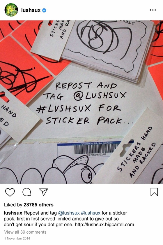 Lushsux #1791 - Shill Post