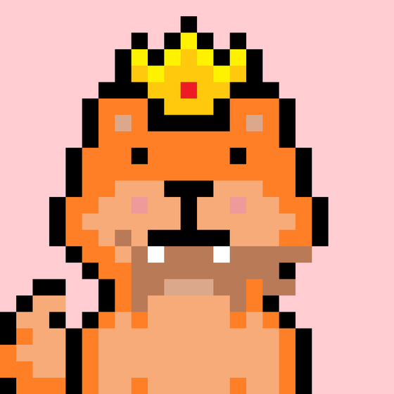 Pixelated Shiba Inu #1652