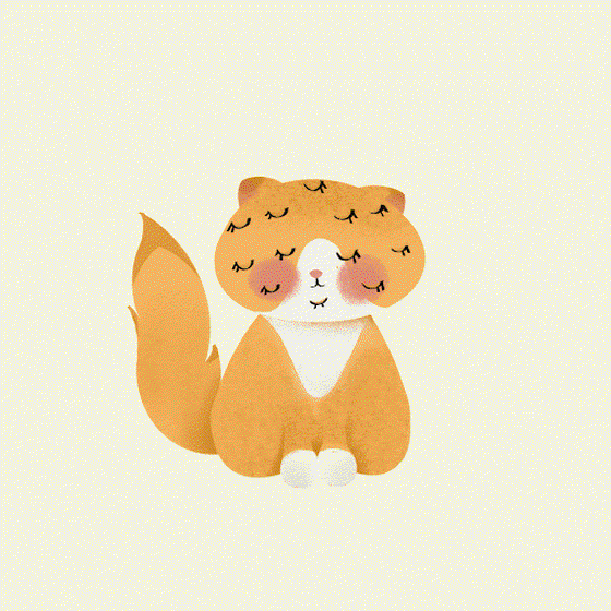 Many eyes Meow No.09 Cream Tabby