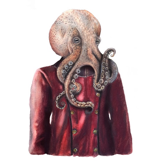 The Secret Artist #3 — Officer Octopus