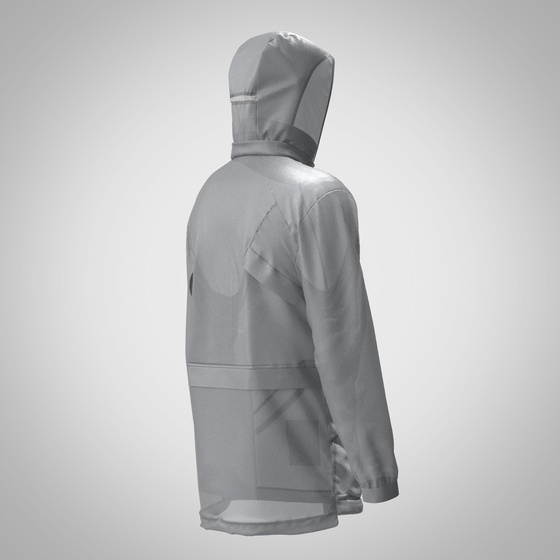 The Nomad(e) Jacket In Grey by Graphene-X #01