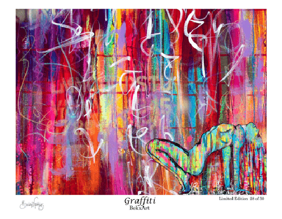 28/30 Limited Edition: “Graffiti" BekxArt