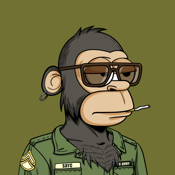 Simp Ape Yacht Club #833