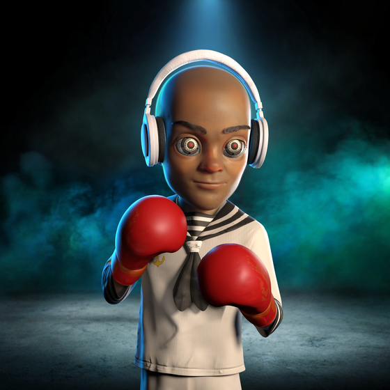 Boxing boy #1223