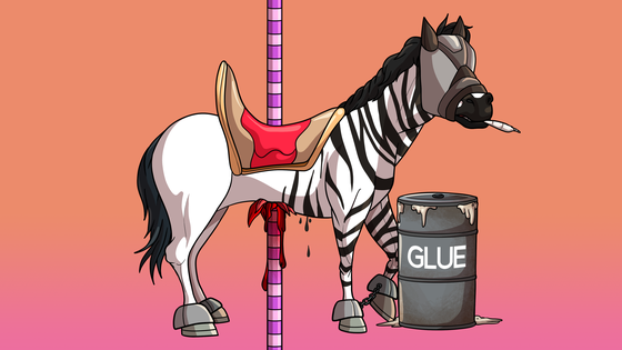 Glue Factory Horse #5621