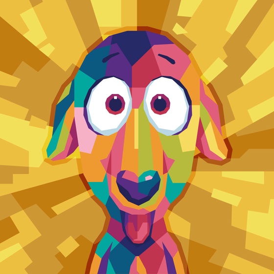 Dapper Dachshund Gold (Iconics 1/1)