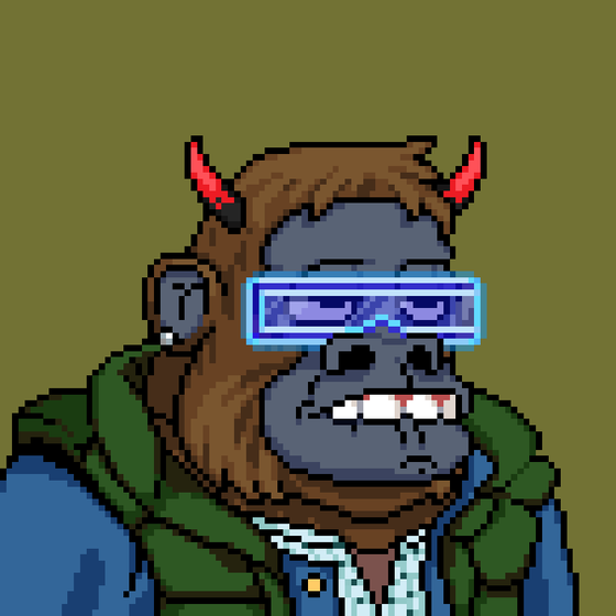 Bored Gorilla Yacht Club #7628