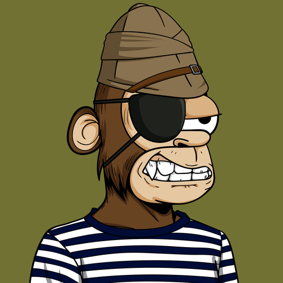 Simp Ape Yacht Club #553