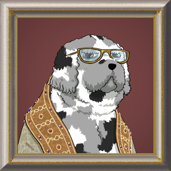 His Holiness Castro Leghumpton, the Poodle