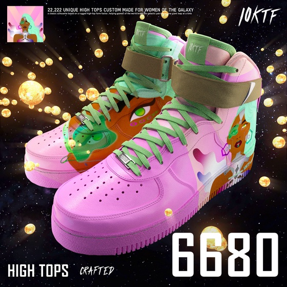 Galaxy High Tops #6680