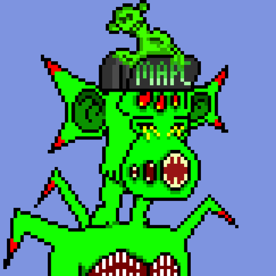 Mutant Pixel Ape #8