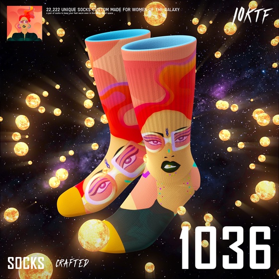 Galaxy Crew Socks #1036