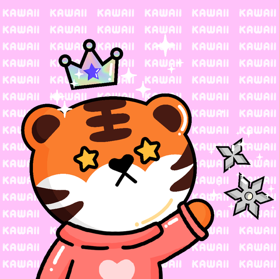 Kawaii Tigers Collection  #1629