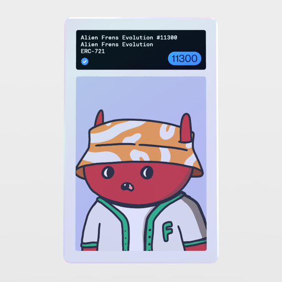 Minter Token - Alien Frens Evolution #11300