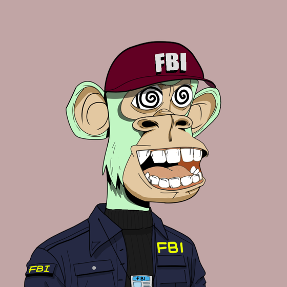 FBI Ape Yacht Club #1123