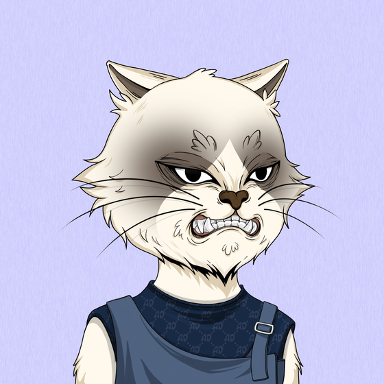 Angry Cat #4834