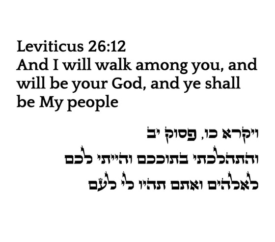 Leviticus 26:12