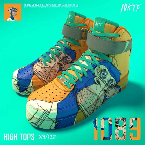 Ape High Tops #1089