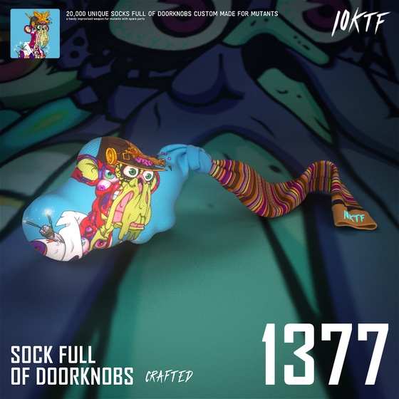 Mutant Sock Full of Doorknobs #1377