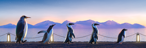 Five Penguins #1068