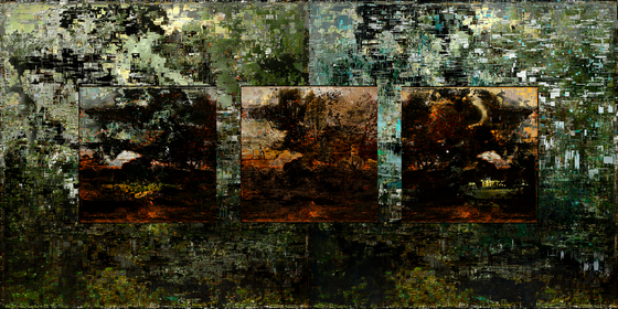 Polyptych Emotional Geographies II