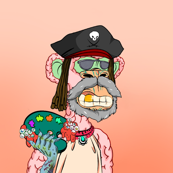 Zombie Ape Artist #95