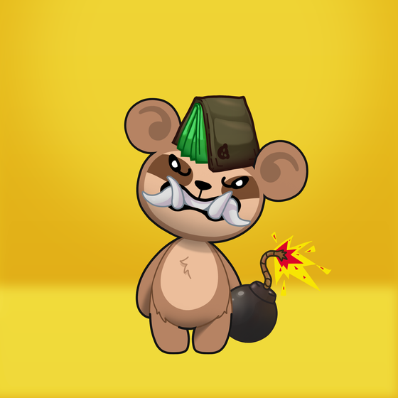 Evil Teddy Bear #6396